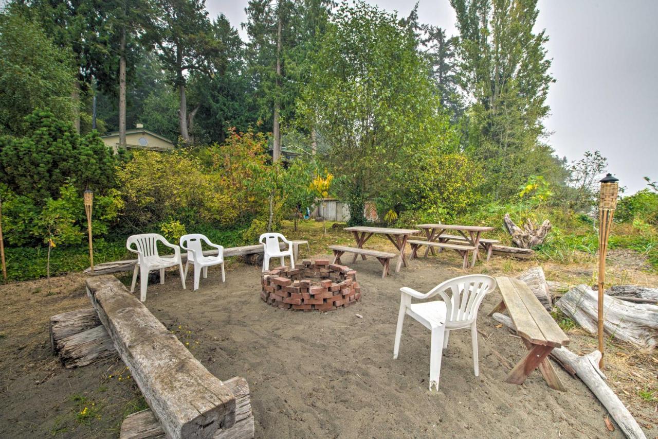 Warm Beach Hideaway With Private Beach! Stanwood Exterior foto