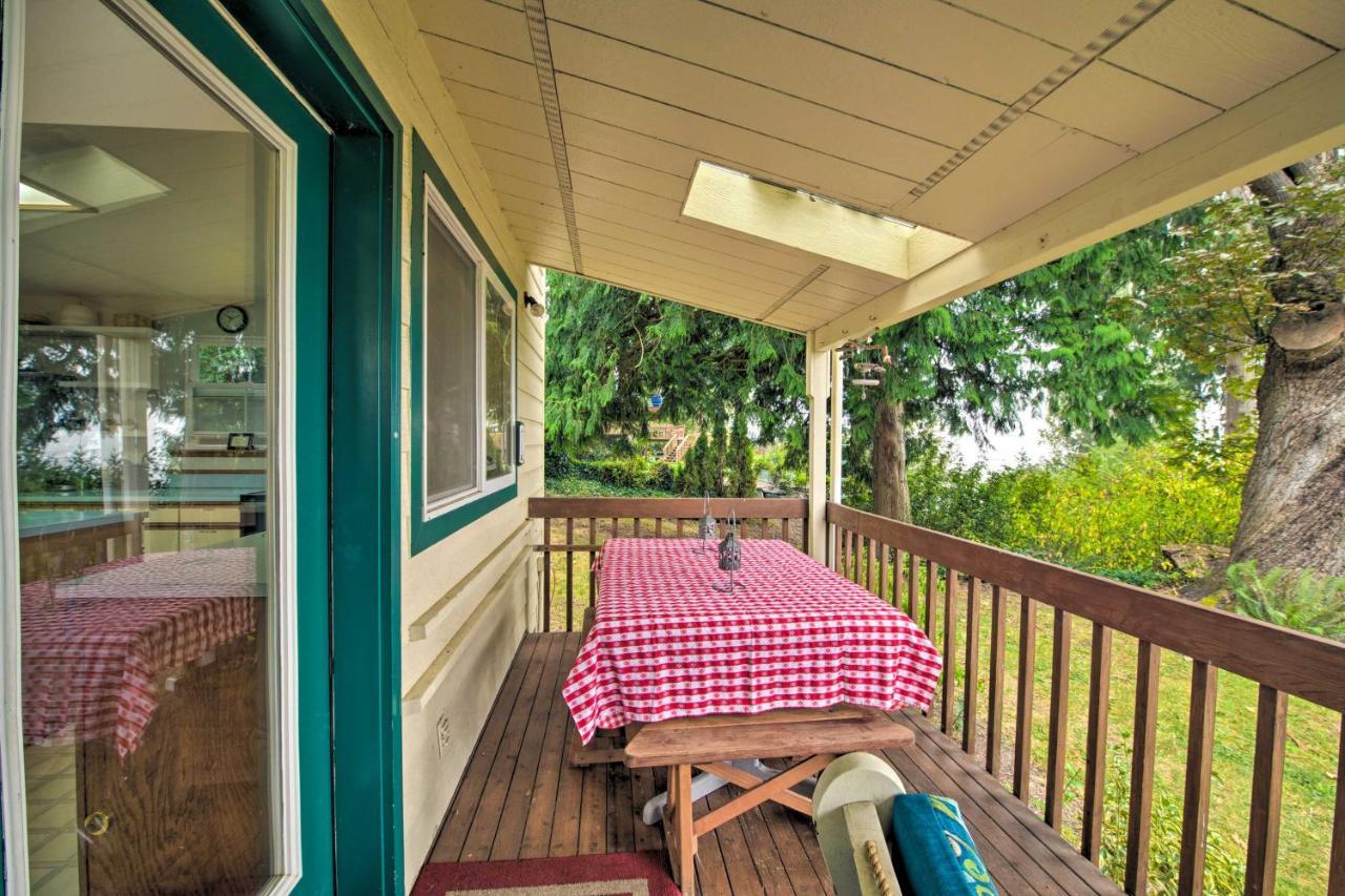 Warm Beach Hideaway With Private Beach! Stanwood Exterior foto